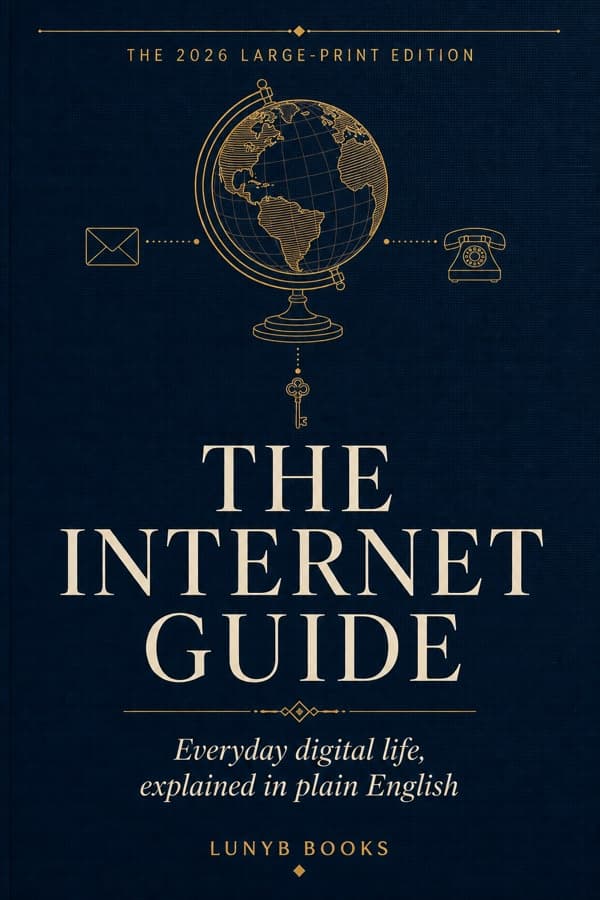 The 2026 Internet Guide — large-print paperback, Lunyb Books